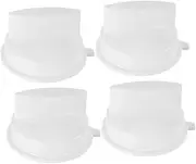 ASAKKURA Range Replacement Knobs 4pcs Microwave Oven Control Switch Stove Knobs for Gas/Electric Cooktops