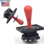 NEW AECADE 100% HAPP JOYSTICK COMPETITION 8 WAY RED ARCADE MAME JAMMA JOYSTICK