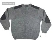 Cotton Traders Men's Sweater Size XL Wool Blend Elbow Shoulder Patch Pullover