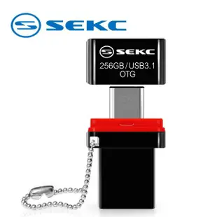 【SEKC】STU311 256GB USB3.1 Type C OTG 雙頭隨身碟