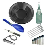 GG1 12" Black Gold Pan Panning Kit