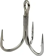 [Mustad] JL73NP Jaw Lock Inline Treble Hook, 3X Strong