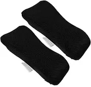 HOODANCOS 2Pcs Ergonomic Armrest Pads for Gaming and Office Chairs Comfortable Chair Arm Rest Covers Increase Arm Height Easy Installation for Elbow Support and Comfort