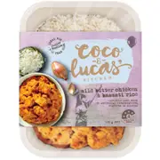 Coco & Lucas' Butter Chicken & Jasmine Rice Frozen Meal 220g