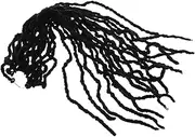 OSOLADY Gypsy Locs Crochet Braids Extensions Faux Dreadlocks Wig Braided Synthetic Hair for Women
