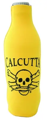 Calcutta CBCYL Bottle Cooler Yellow With Blk Logo