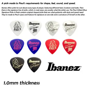 【三木樂器】日本製 Ibanez Paul Gilbert 簽名款 吉他彈片 貝斯 PICK 撥片 匹克 1000PG