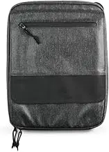 Etchr Slate Mini Satchel | Compact Art Studio for Artists on The Go | Vegan-Friendly Weatherproof Carrying Case & Mobile Table in 1 | Best Tool Management System | Tripod-Mountable | All Media Types