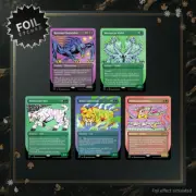 Crocodile Jackson's Monstrous Menagerie mtg secret lair foil IN HAND