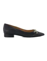 [Dune London] Haydenne Pointed Ballet Flat in Black