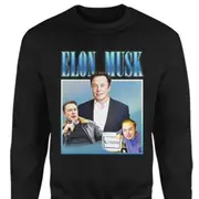 ELON MUSK Homage Sweatshirt CrewneckHoodie sweatshirt