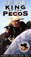 King of the Pecos (VHS, 1991, Republic Pictures) John Wayne/Muriel Evans!