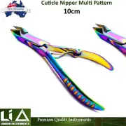 Cuticle Nipper 4'' Multi Pattern Manicure Podiatry Clipper Finger Nail Cuticles