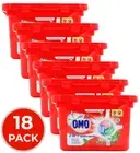 OMO 3-In-1 Fresh Eucalyptus Laundry Capsules Pk15 (270 Capsules) x 18
