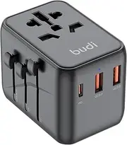 USB PD And Dual USB QC 20W Global Travel Charger - AC333B