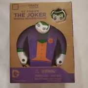 DC Comics The Joker Painted Wooden Figure Loot Crate Exclusive New in Box Sealed
