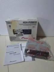 Vintage 1999 PIONEER KEH-2800 In Dash Cassette Player Radio All Paperwork