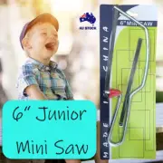 Junior Hacksaw 6 Inches Blade Mini With Blades Saw DIY Hand Small Tight