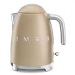 SMEG 電熱水壺 KLF03CHMUK,啞光金,1.7L,2400W