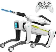 Robot Dog, Remote Control Robot Dog Toy, AI Voice Control can be Connected to Cell Phone Bluetooth, Will Dance, Programmable Support 12 Kinds of Voice Commands