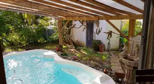 Appartement d'une chambre avec piscine partagee jardin clos et wifi a Le lamentin a 9 km de la plage