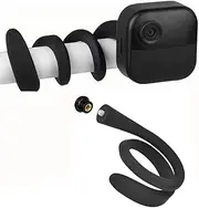 MATSOONY Flexible Twist Mount in Black, Universal Camera Mount Compatible with Blink Mini/Mini 2, Blink Outdoor 4 (4th Gen)/(3rd Gen), Blink XT/XT2 & Blink Indoor Camera, No Drilling Required