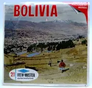 View Master B082-S, Bolivia, Spanish Version, 3 Reel Set NEW & SEALED