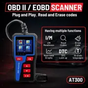 OBD2 Scanner Car Diagnose Tool OBD2 Plug Engine Lights for Car Automotive at300