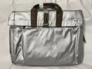 Senz Glenn Shiny Silver Waterproof Laptop Bag Umbrella Pocket