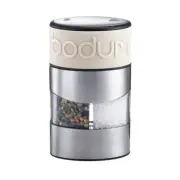 NEW Bodum Twin Salt & Pepper Grinder Off White