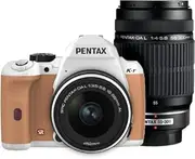 PENTAX DSLR Camera K-r W Zoom Kit White/Pale Orange 013 K-rWZK WH/PO013