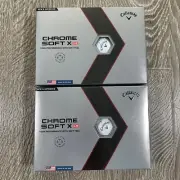 CALLAWAY Chrome Soft X LS Golf Balls White (2 Dozen)