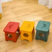 Folding Step Stool Plastic Height Premium Heavy Duty Portable Stools for Adults