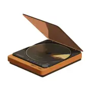 SAST-1984 SA-058 Portable CD Player Retro BT4.2 Bluetooth CD Player for U Disk #