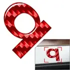 q Window Door Wall Car Badge Emblem Lowercase Alphabet Letter Decals Stickers