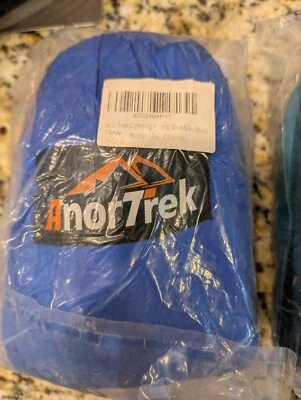 AnorTrek Camping Hammock Double & Single Lightweight Portable Blue Sky Blue