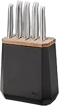 Furi Stone Knife Block Set Midnight 6 Piece
