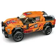 Speed Champions Ford F-150 MOC SUV Off-Road Pull-Back Car Figures Vehicle Building Blocks Rally Racers Model Bricks Toys For Kid