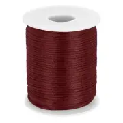 Nylon String Cord 1.3mm x 102 Yards Thread Twine String Beading Cord,Light Brown