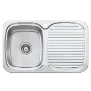 OLIVERI SNGL BOWL SINK LH LL116