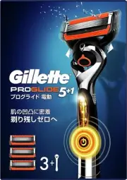 Gillette ProGlide Electric Shaving Razor +3 Replacement Blades For Men