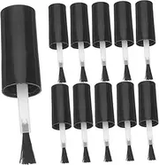 FOMIYES 10pcs Dip Nail Polish Brush Replacement Set Soft Liquid Applicator for DIY Nail Art Reusable Gel Brushes with Comfortable Application