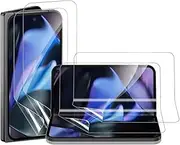 TMahhbid [Pack of 2] Hydrogel Screen Protector for Google Pixel 9 Pro Fold (8.0 Inches), [Not Glass] Hydrogel Film Clear HD Soft TPU Screen Protector [Highly Sensitive]