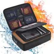 Fireproof Document BagFireproof 3-Layer Document Bag with LockDocument Safe P...