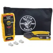 Klein Tools Cable Installation Tool Set Pass-Thru Cable Tester Kit Components