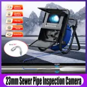 23mm Tube Lens Pipe Inspection Endoscope Camera with Keyboard +Meter Counter DVR