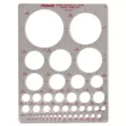 Pickett CHA1204I Circle Master Template, Range From 1/16 To 3 Inches in Diame...