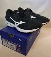 Mizuno WAVEKNIT R2 Womans Black/Ombre Blue Running Shoe NIB