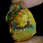 17.40 Carat ETHIOPIAN Opal Welo Rough 100% Natural AAA Cutting Grade Loose Gems