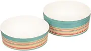 Pearl Metal D-1824 V-Day Paper Round Mold, 4.7 inches (12 cm), Stripes, Pack of 4
